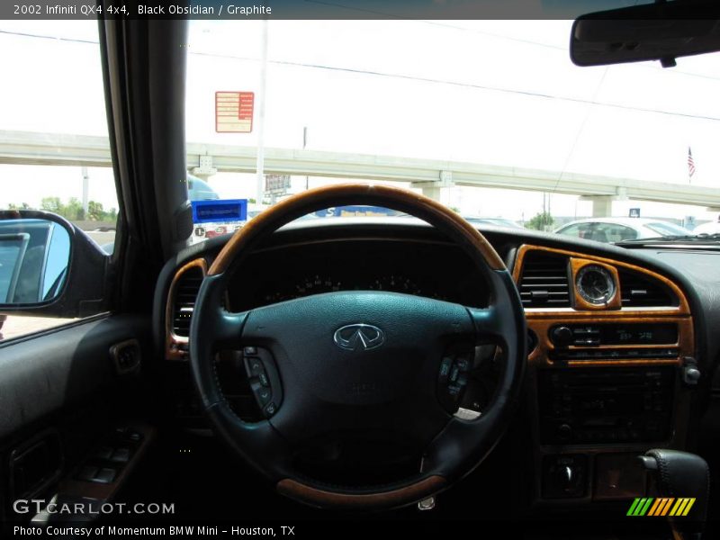 Black Obsidian / Graphite 2002 Infiniti QX4 4x4
