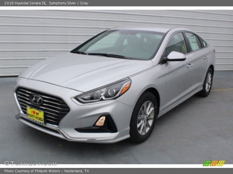 Symphony Silver / Gray 2018 Hyundai Sonata SE