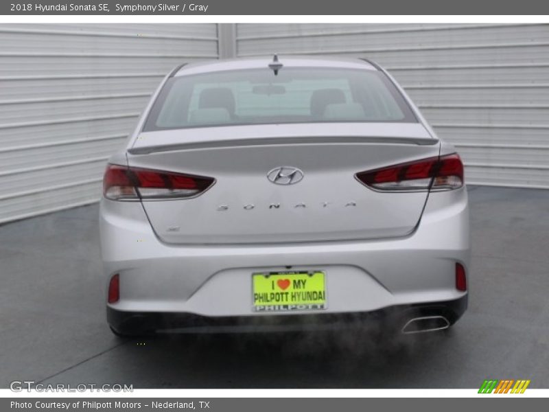 Symphony Silver / Gray 2018 Hyundai Sonata SE