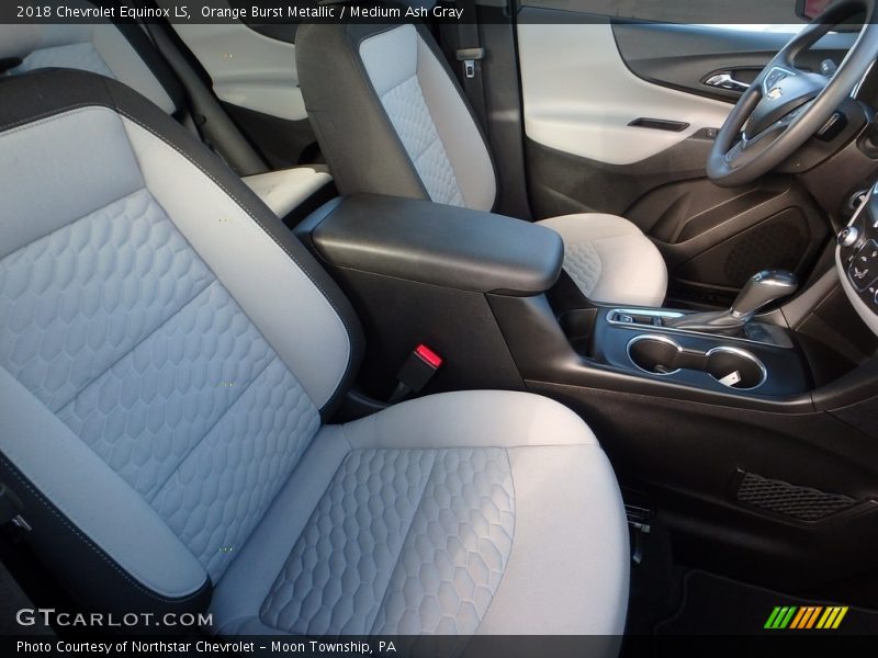 Orange Burst Metallic / Medium Ash Gray 2018 Chevrolet Equinox LS