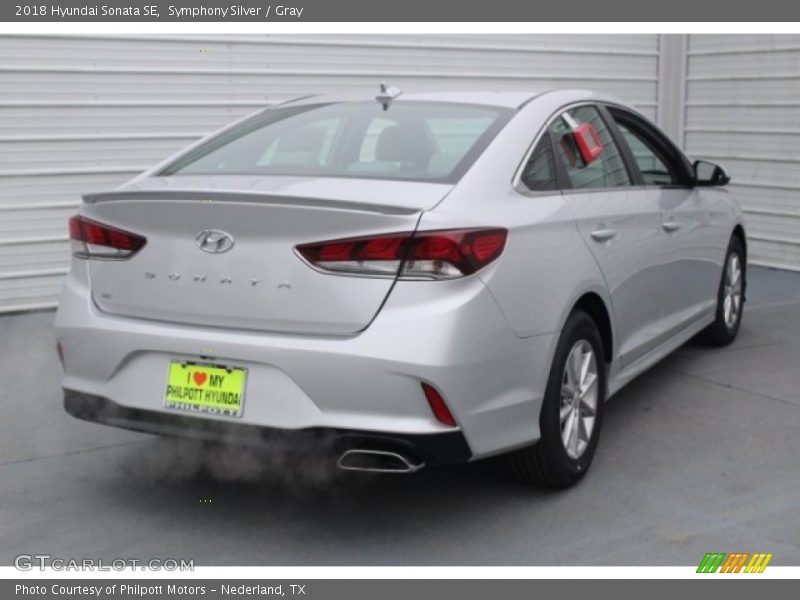 Symphony Silver / Gray 2018 Hyundai Sonata SE