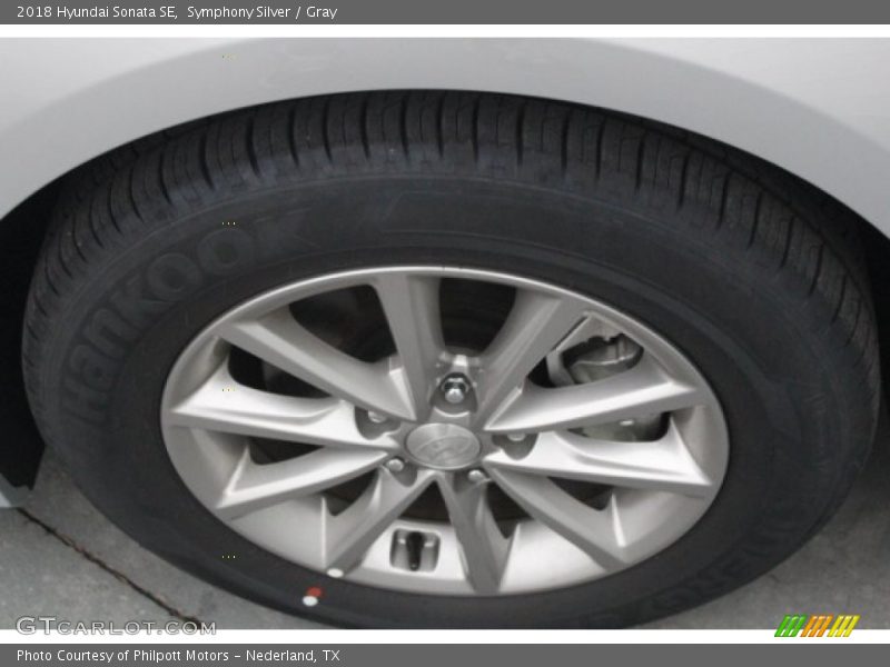 Symphony Silver / Gray 2018 Hyundai Sonata SE