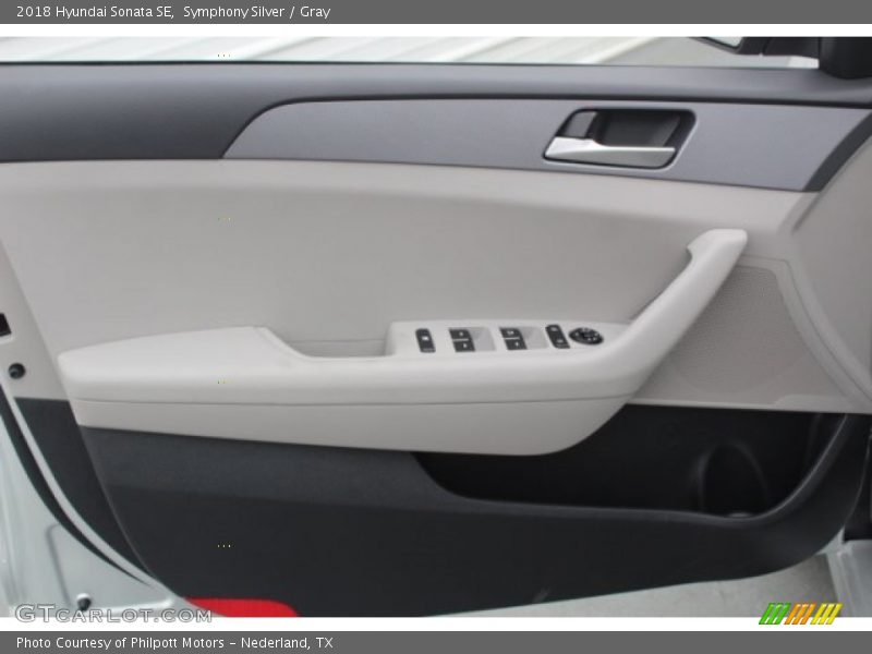 Symphony Silver / Gray 2018 Hyundai Sonata SE