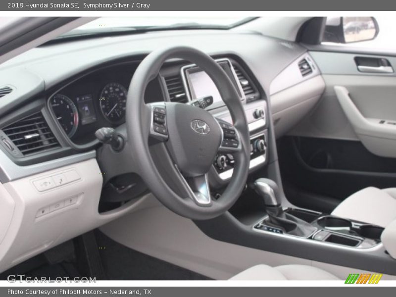Symphony Silver / Gray 2018 Hyundai Sonata SE