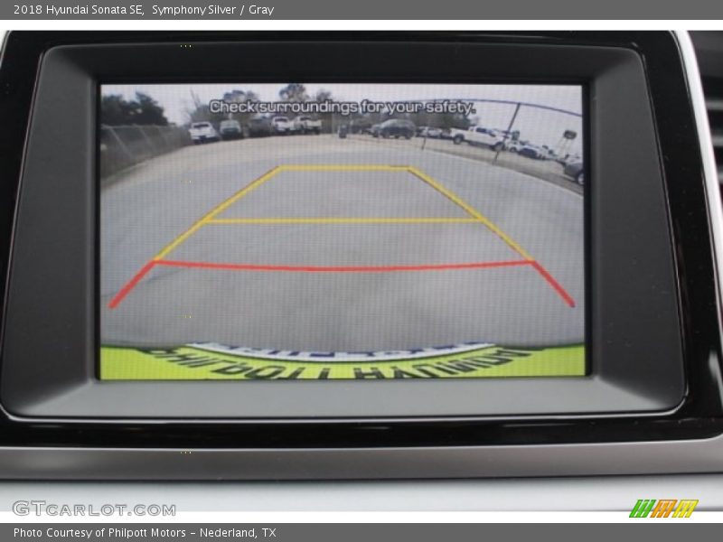Symphony Silver / Gray 2018 Hyundai Sonata SE
