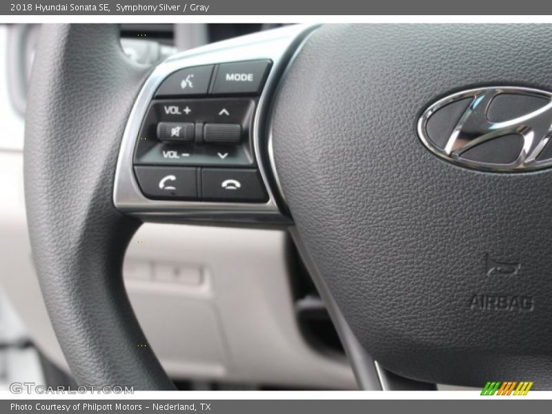 Symphony Silver / Gray 2018 Hyundai Sonata SE