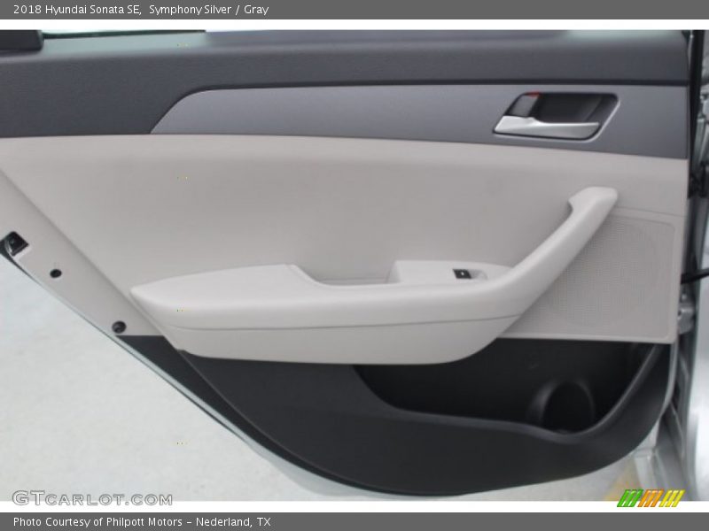 Symphony Silver / Gray 2018 Hyundai Sonata SE