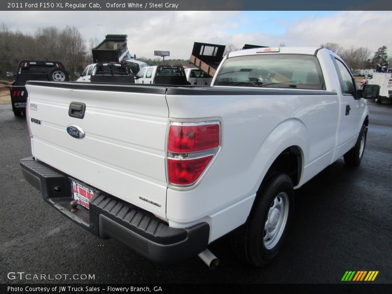 Oxford White / Steel Gray 2011 Ford F150 XL Regular Cab