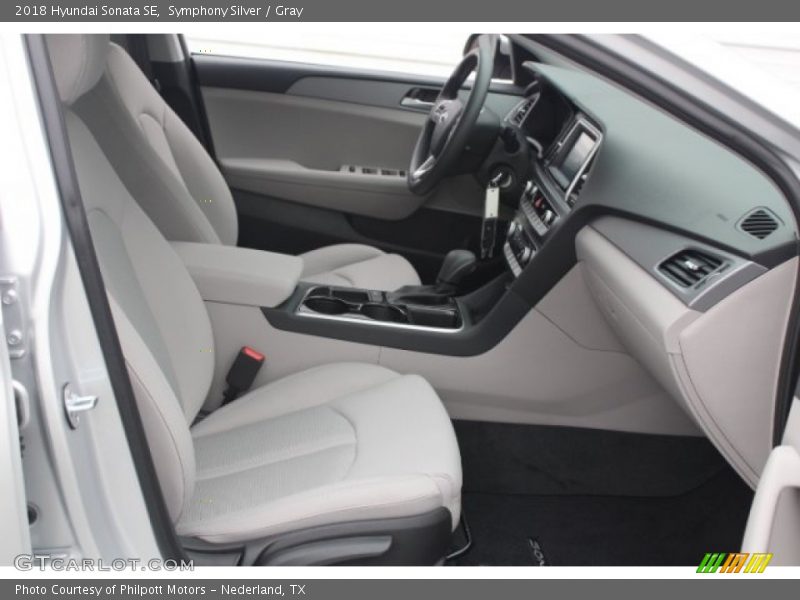 Symphony Silver / Gray 2018 Hyundai Sonata SE