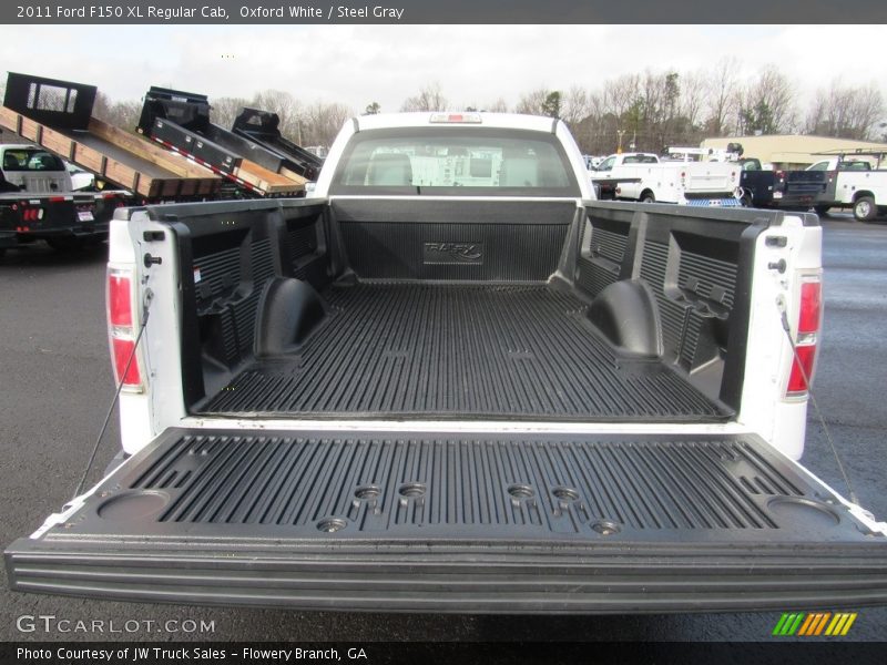 Oxford White / Steel Gray 2011 Ford F150 XL Regular Cab