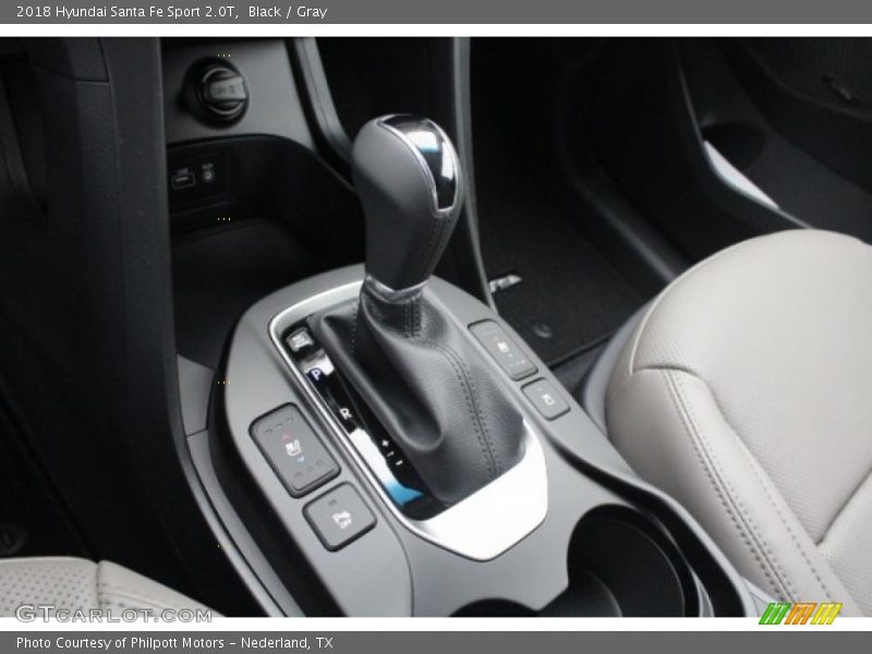 Black / Gray 2018 Hyundai Santa Fe Sport 2.0T