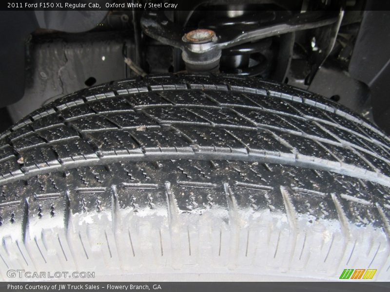 Oxford White / Steel Gray 2011 Ford F150 XL Regular Cab