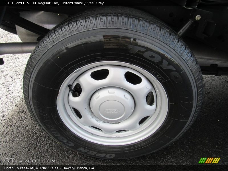 Oxford White / Steel Gray 2011 Ford F150 XL Regular Cab