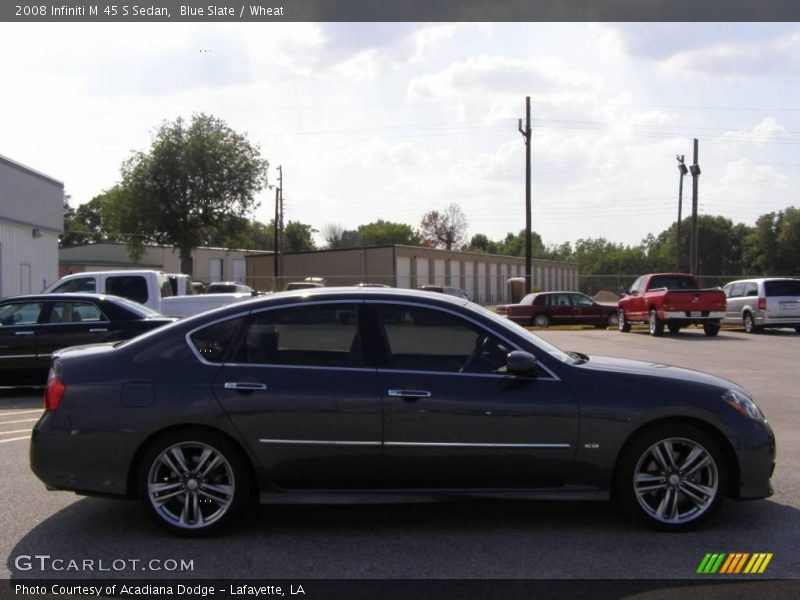 Blue Slate / Wheat 2008 Infiniti M 45 S Sedan