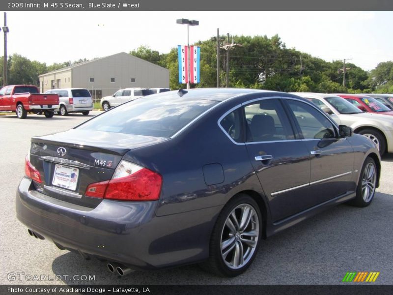 Blue Slate / Wheat 2008 Infiniti M 45 S Sedan