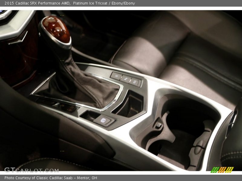 Platinum Ice Tricoat / Ebony/Ebony 2015 Cadillac SRX Performance AWD