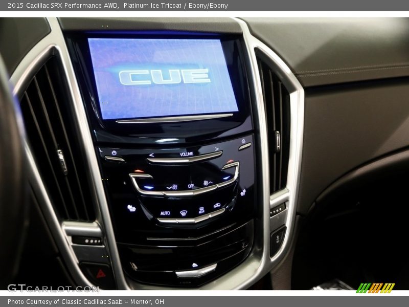 Platinum Ice Tricoat / Ebony/Ebony 2015 Cadillac SRX Performance AWD