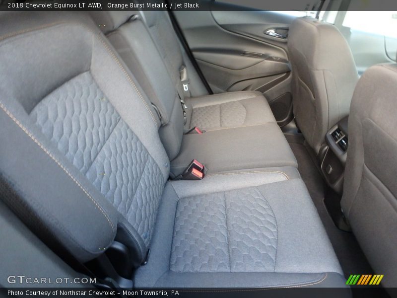 Orange Burst Metallic / Jet Black 2018 Chevrolet Equinox LT AWD