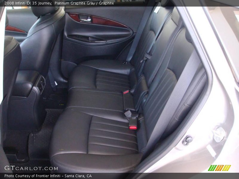Platinum Graphite Gray / Graphite 2008 Infiniti EX 35 Journey