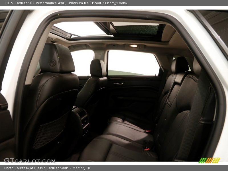 Platinum Ice Tricoat / Ebony/Ebony 2015 Cadillac SRX Performance AWD