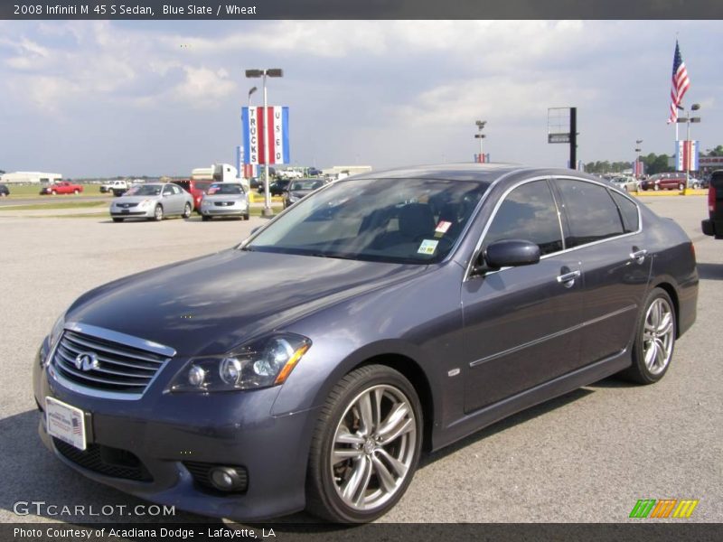 Blue Slate / Wheat 2008 Infiniti M 45 S Sedan