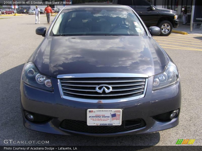 Blue Slate / Wheat 2008 Infiniti M 45 S Sedan