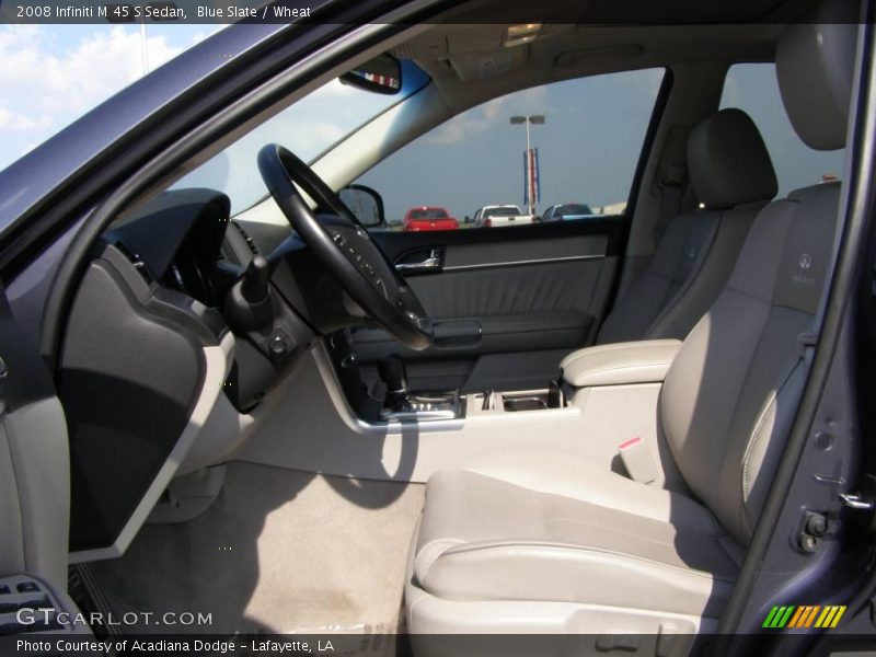 Blue Slate / Wheat 2008 Infiniti M 45 S Sedan