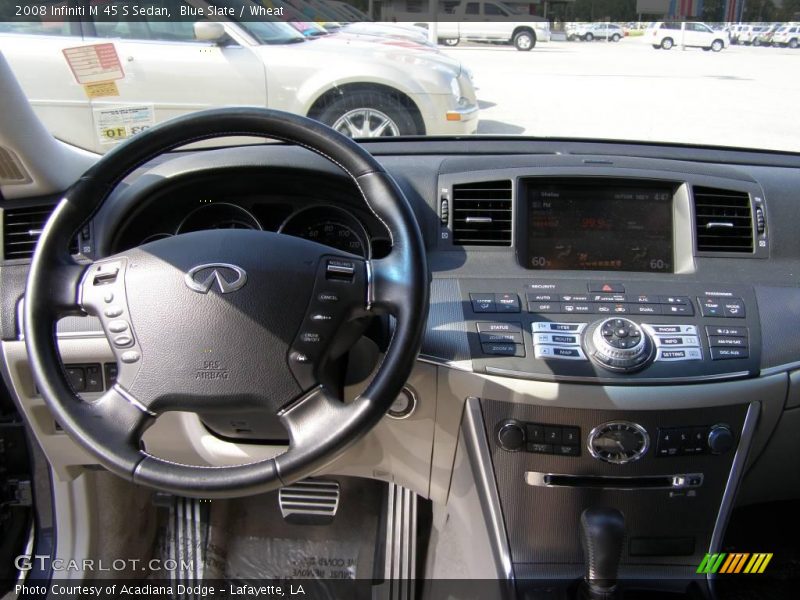 Blue Slate / Wheat 2008 Infiniti M 45 S Sedan