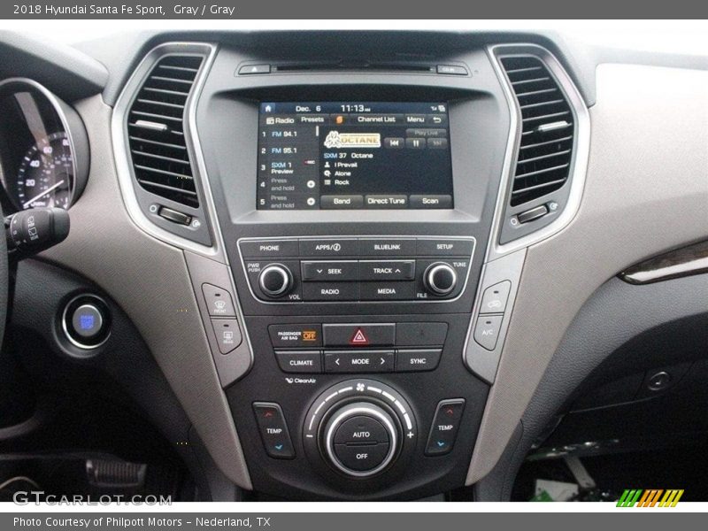 Gray / Gray 2018 Hyundai Santa Fe Sport