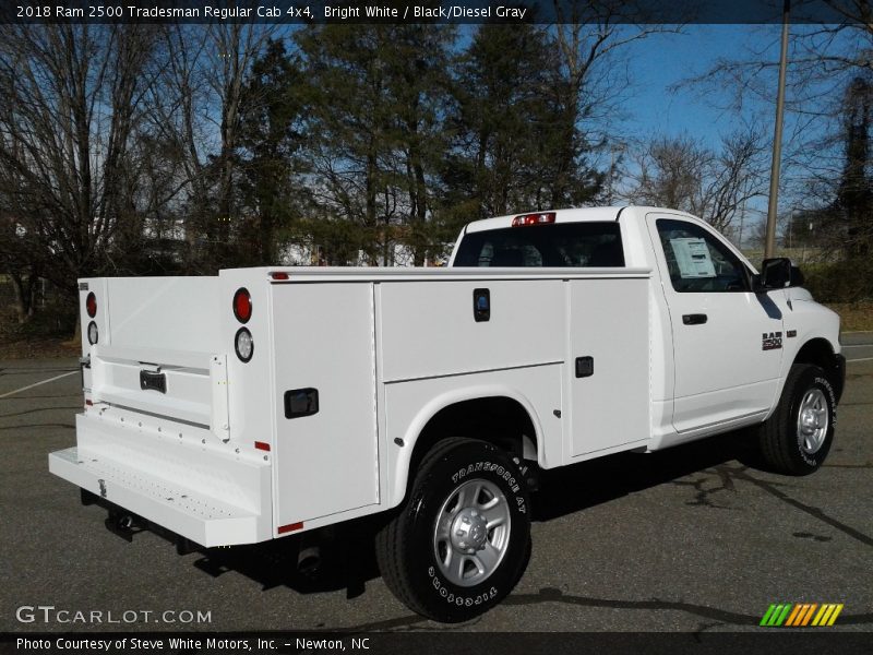 Bright White / Black/Diesel Gray 2018 Ram 2500 Tradesman Regular Cab 4x4