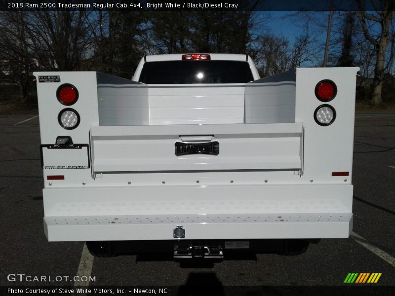 Bright White / Black/Diesel Gray 2018 Ram 2500 Tradesman Regular Cab 4x4