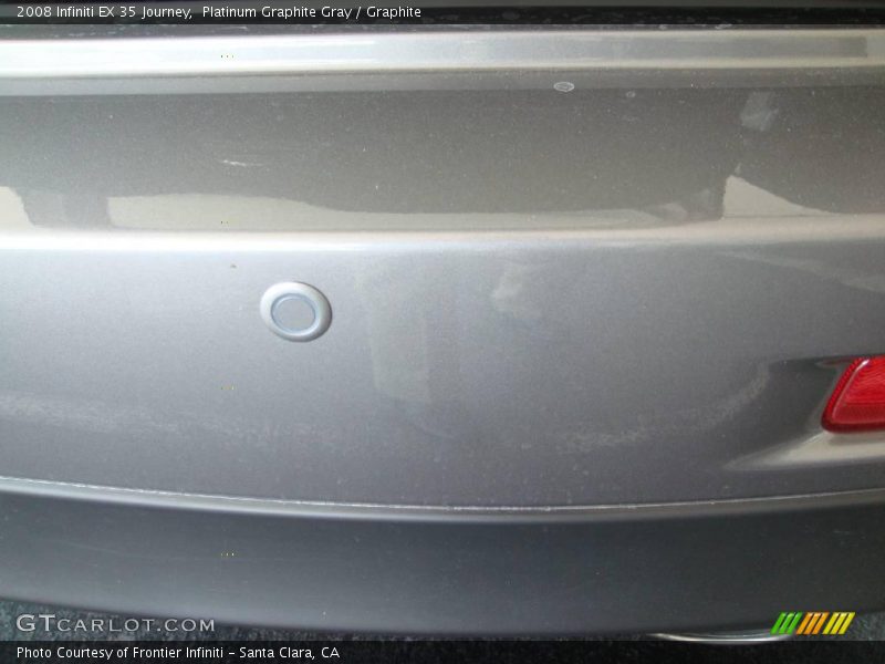 Platinum Graphite Gray / Graphite 2008 Infiniti EX 35 Journey