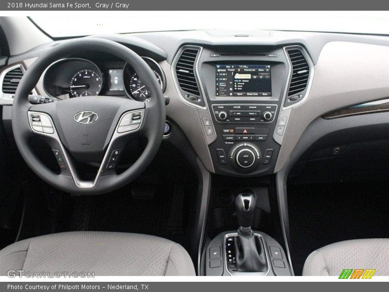Gray / Gray 2018 Hyundai Santa Fe Sport