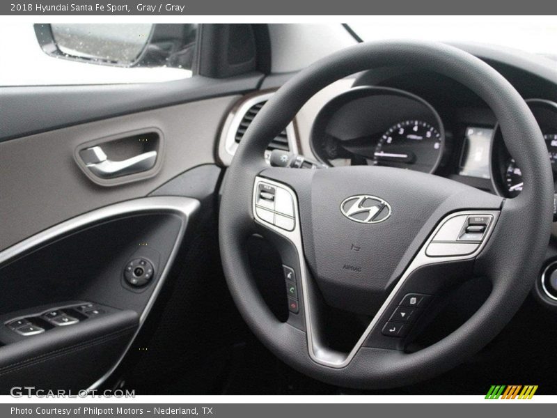 Gray / Gray 2018 Hyundai Santa Fe Sport