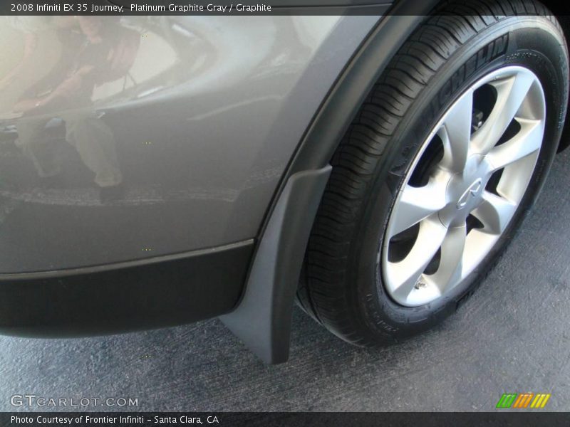 Platinum Graphite Gray / Graphite 2008 Infiniti EX 35 Journey