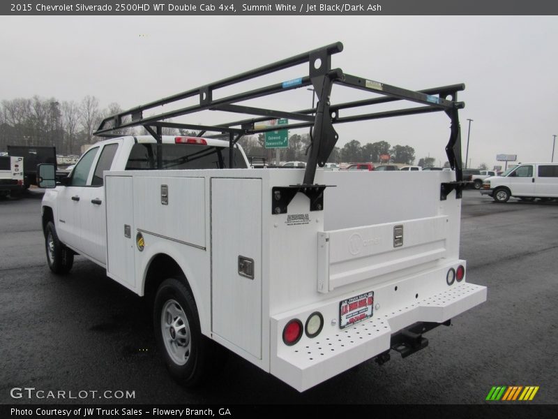 Summit White / Jet Black/Dark Ash 2015 Chevrolet Silverado 2500HD WT Double Cab 4x4
