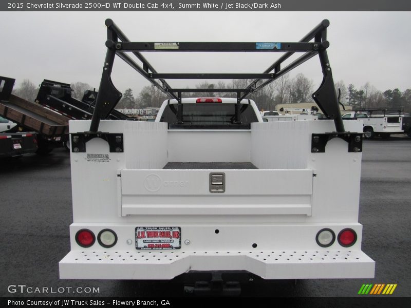 Summit White / Jet Black/Dark Ash 2015 Chevrolet Silverado 2500HD WT Double Cab 4x4