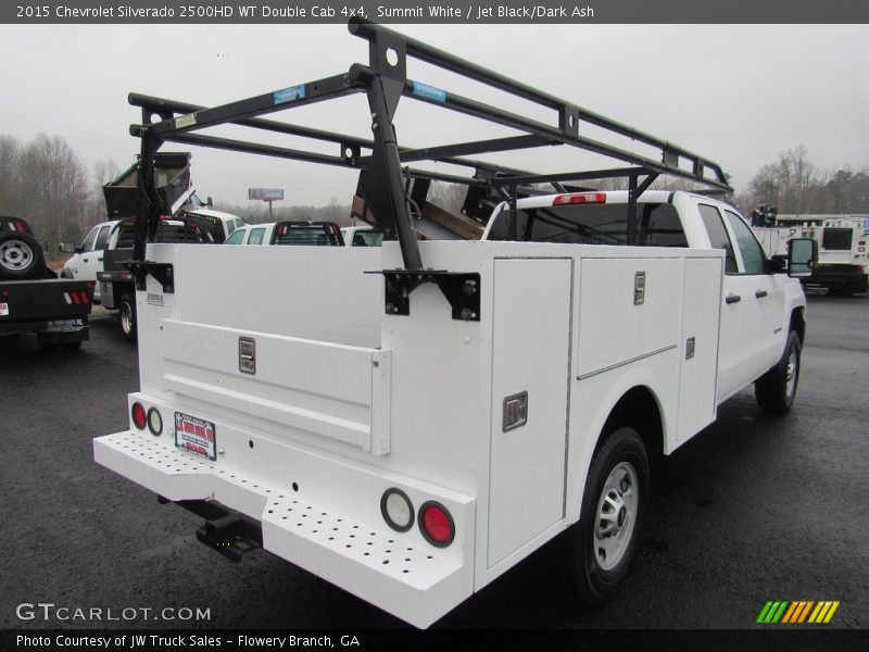 Summit White / Jet Black/Dark Ash 2015 Chevrolet Silverado 2500HD WT Double Cab 4x4