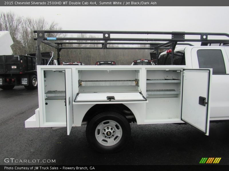 Summit White / Jet Black/Dark Ash 2015 Chevrolet Silverado 2500HD WT Double Cab 4x4