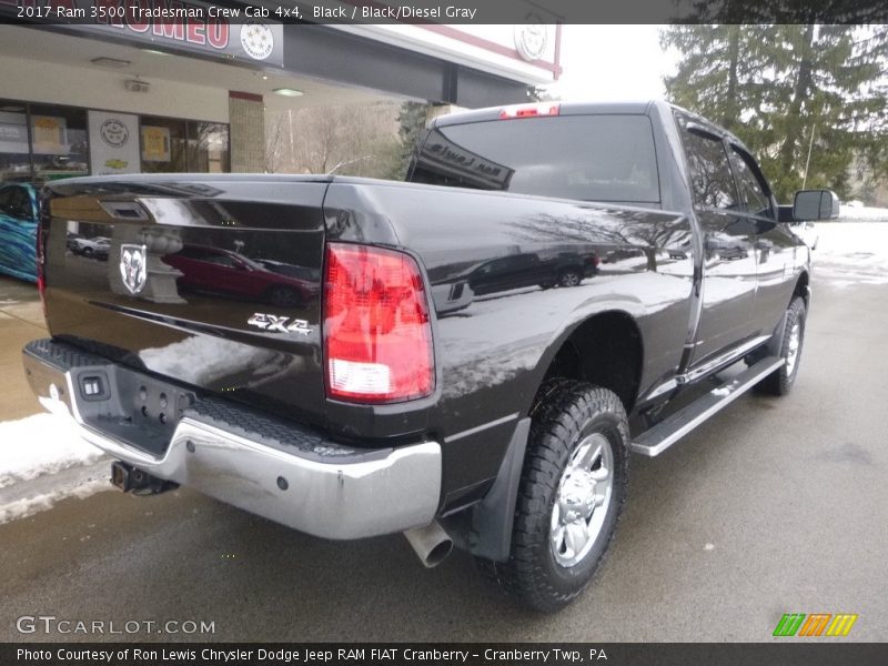 Black / Black/Diesel Gray 2017 Ram 3500 Tradesman Crew Cab 4x4
