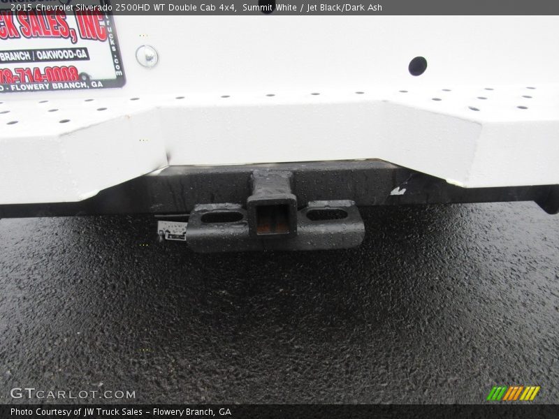 Summit White / Jet Black/Dark Ash 2015 Chevrolet Silverado 2500HD WT Double Cab 4x4