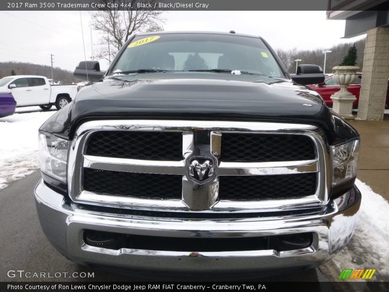 Black / Black/Diesel Gray 2017 Ram 3500 Tradesman Crew Cab 4x4