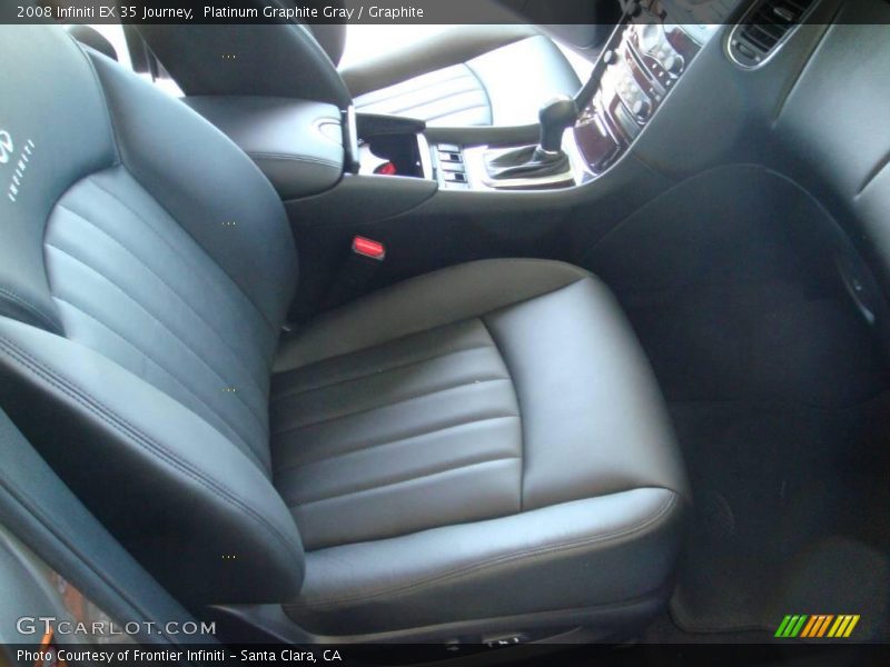 Platinum Graphite Gray / Graphite 2008 Infiniti EX 35 Journey