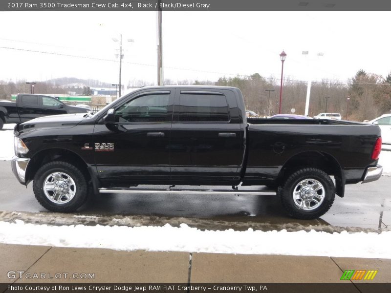 Black / Black/Diesel Gray 2017 Ram 3500 Tradesman Crew Cab 4x4