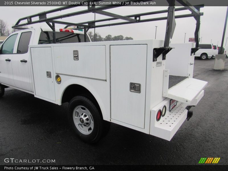 Summit White / Jet Black/Dark Ash 2015 Chevrolet Silverado 2500HD WT Double Cab 4x4