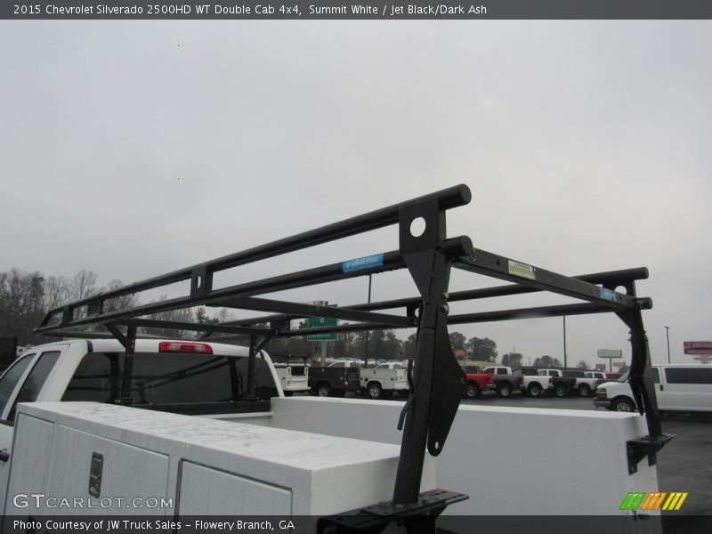 Summit White / Jet Black/Dark Ash 2015 Chevrolet Silverado 2500HD WT Double Cab 4x4