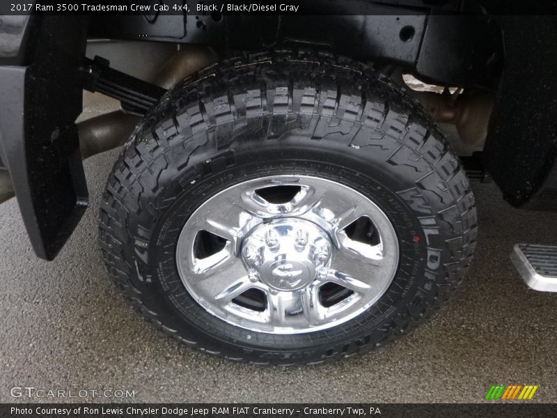 Black / Black/Diesel Gray 2017 Ram 3500 Tradesman Crew Cab 4x4