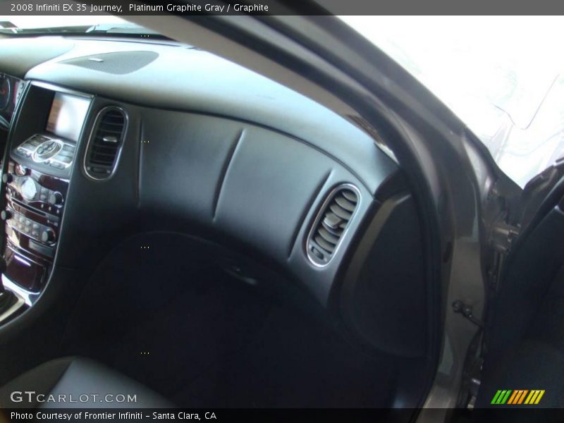 Platinum Graphite Gray / Graphite 2008 Infiniti EX 35 Journey