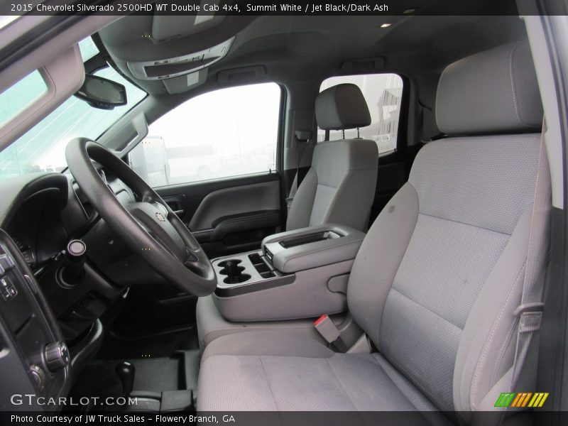 Summit White / Jet Black/Dark Ash 2015 Chevrolet Silverado 2500HD WT Double Cab 4x4