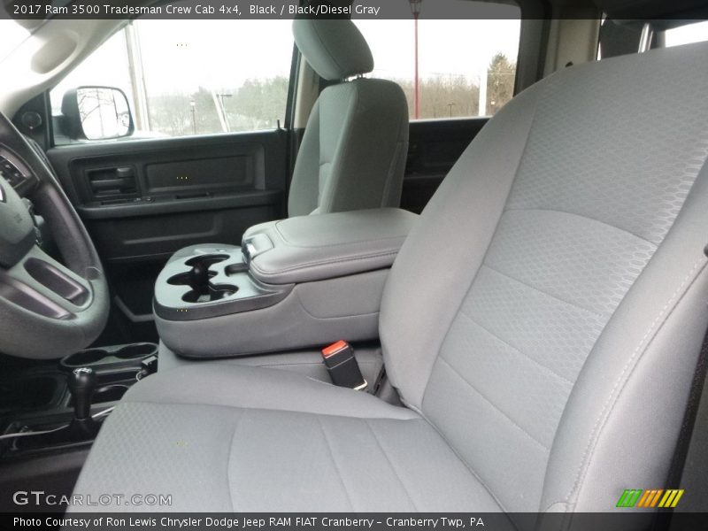 Black / Black/Diesel Gray 2017 Ram 3500 Tradesman Crew Cab 4x4